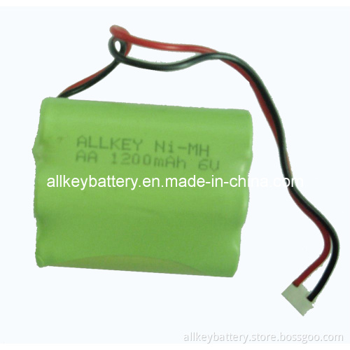 4.8V AA Rechargable NiMH Battery Pack for Electronic Tools